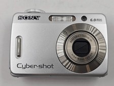 Sony Cyber-shot DSC-S500 6.0 MP Digital Camera Silver - Not Working
