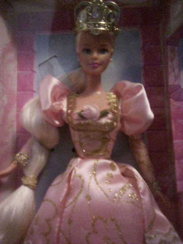 Mattal- Muñeca Barbie Rapunzel Deja caer mi pelo 1997 17646 Nueva En Caja Foto 2 de 4