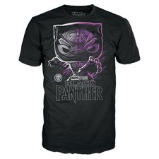 Funko Boxed tee: Marvel - Black Panther - Extra Large - XL - Camiseta, Franela -
