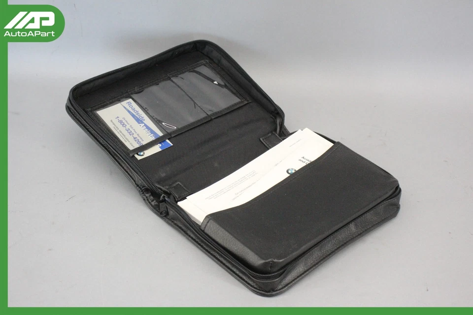 ✅ BMW E46 323i 328i 1999 manual original del propietario guía del usuario conjunto de libros y estuche OEM Foto 3 de 4