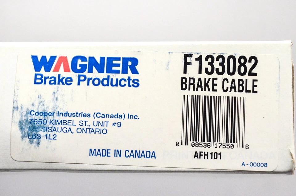 Cable de freno Wagner F133082 NOS Foto 3 de 3