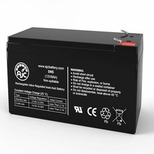 Vision CP1290 12V 9Ah Sealed Lead Acid Replacement Battery