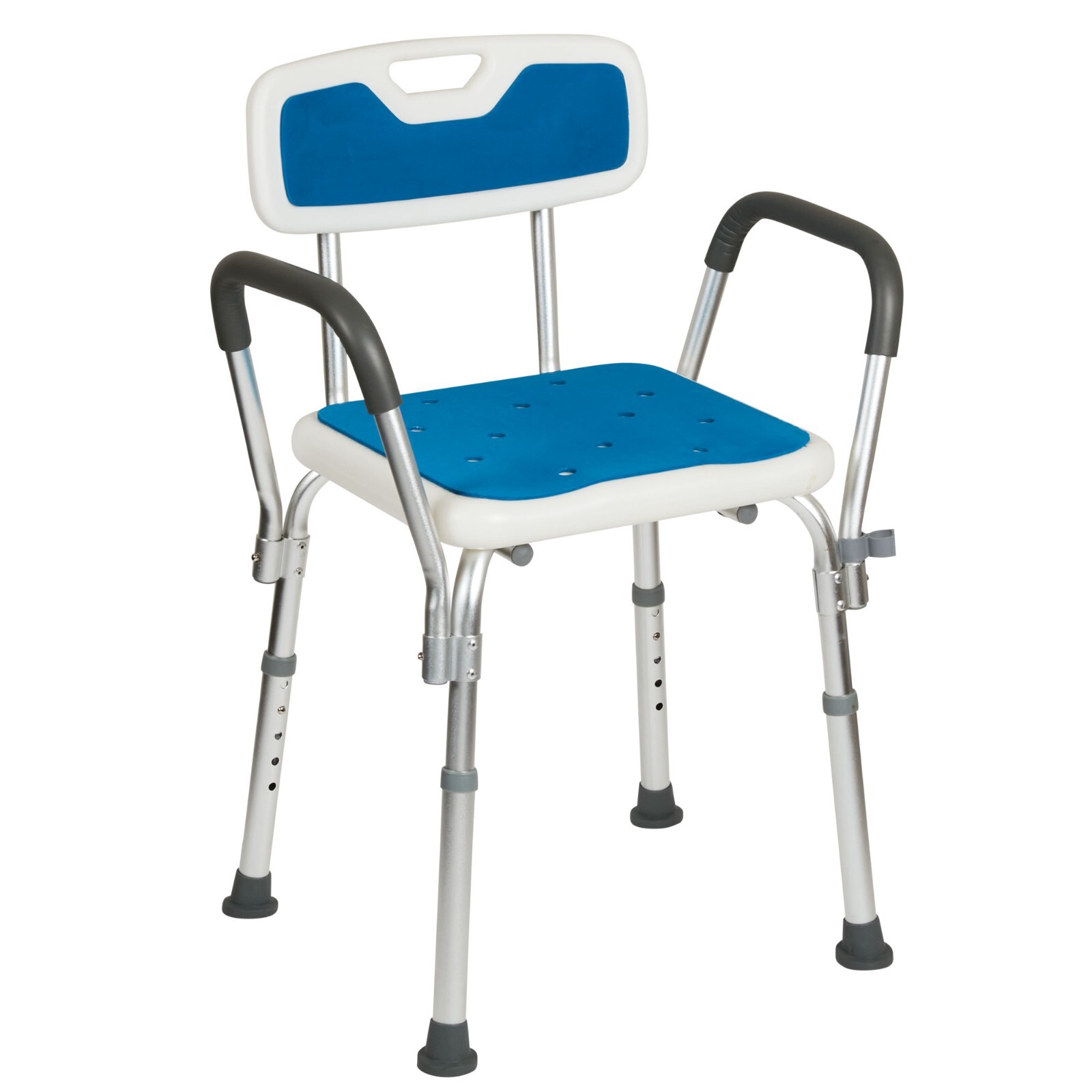 Shower Chair with Padded Seat - Lightweight & Sturdy