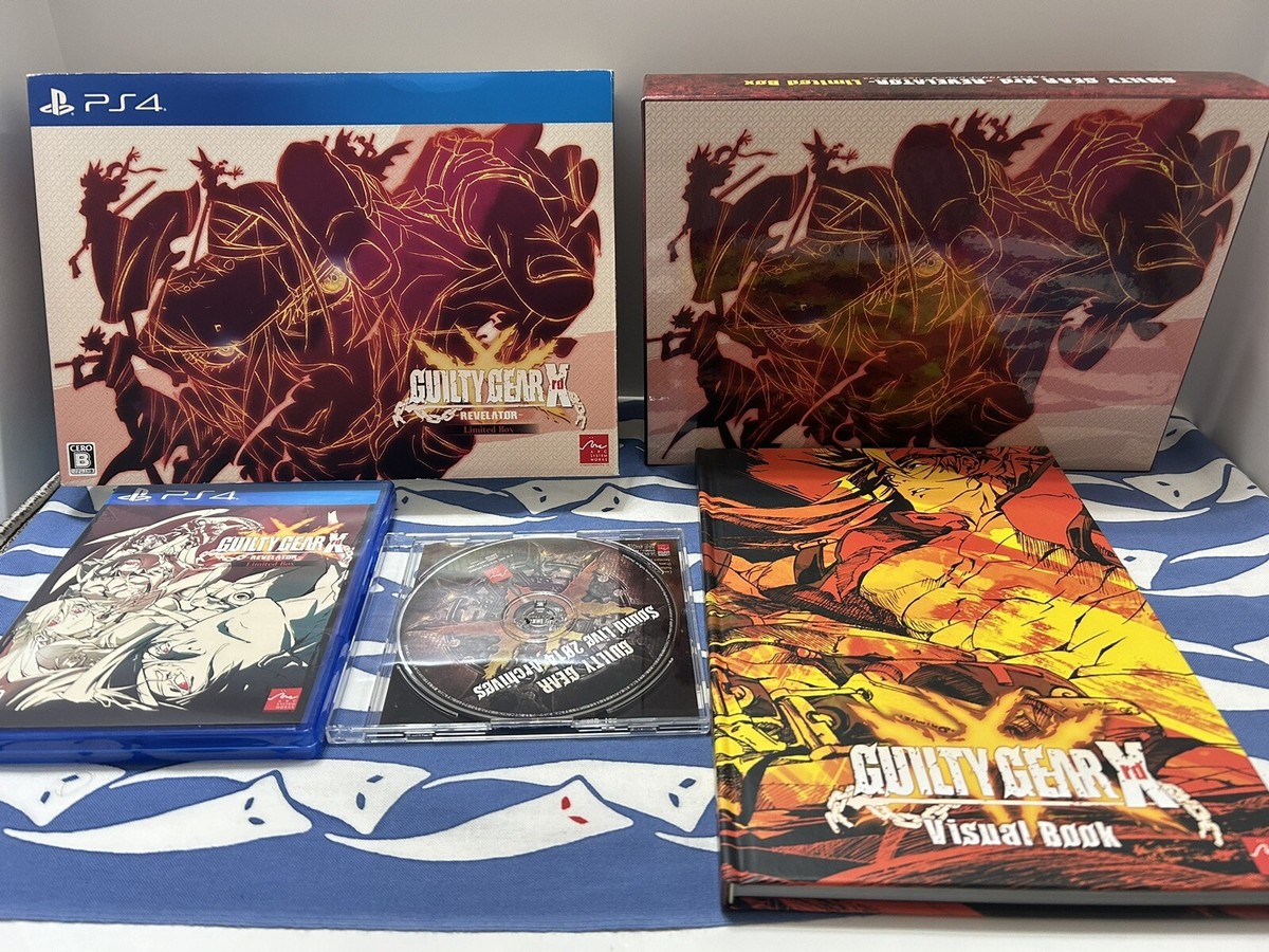PS4 Guilty Gear Xrd Revelator Limited Box Sony PlayStation4 CAPCOM 