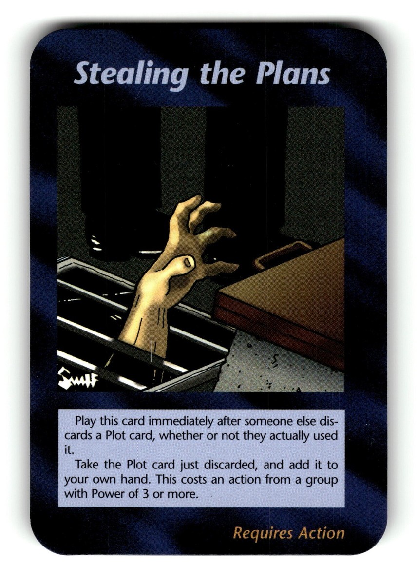 Stealing The Plans Card Unlimited INWO Illuminati New World Order