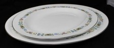 Royal Doulton Pastorale Set of 13 Inch Platter and 16 Inch Platter