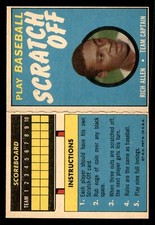 1970 Topps Scratch-Offs Baseball #2 Rich Allen EX/MT *d14