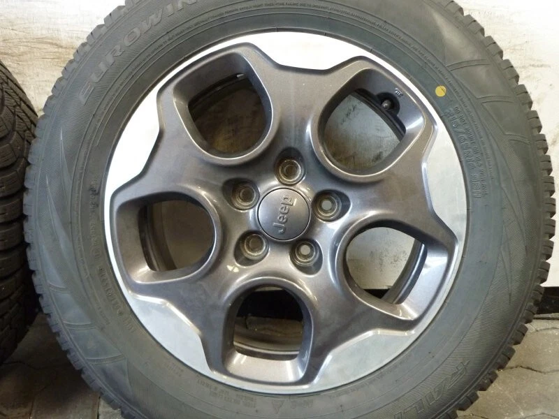 WINTERREIFEN ALUFELGEN ORIGINAL JEEP RENEGADE BU COMPASS MP MX 215/65 R16 8mm - Bild 4 von 4