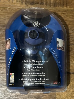 Vintage New Sealed GE HO98064 Web Camera EasyCam Pro with Snap Shot Button