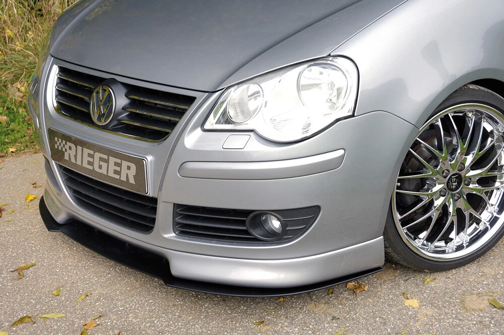 Rieger 47121 for VW Polo 9N3 (05-09) Front Spoiler Lip