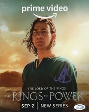 Maxim Baldry Rings of Power Autographed Signed 8x10 Photo ACOA