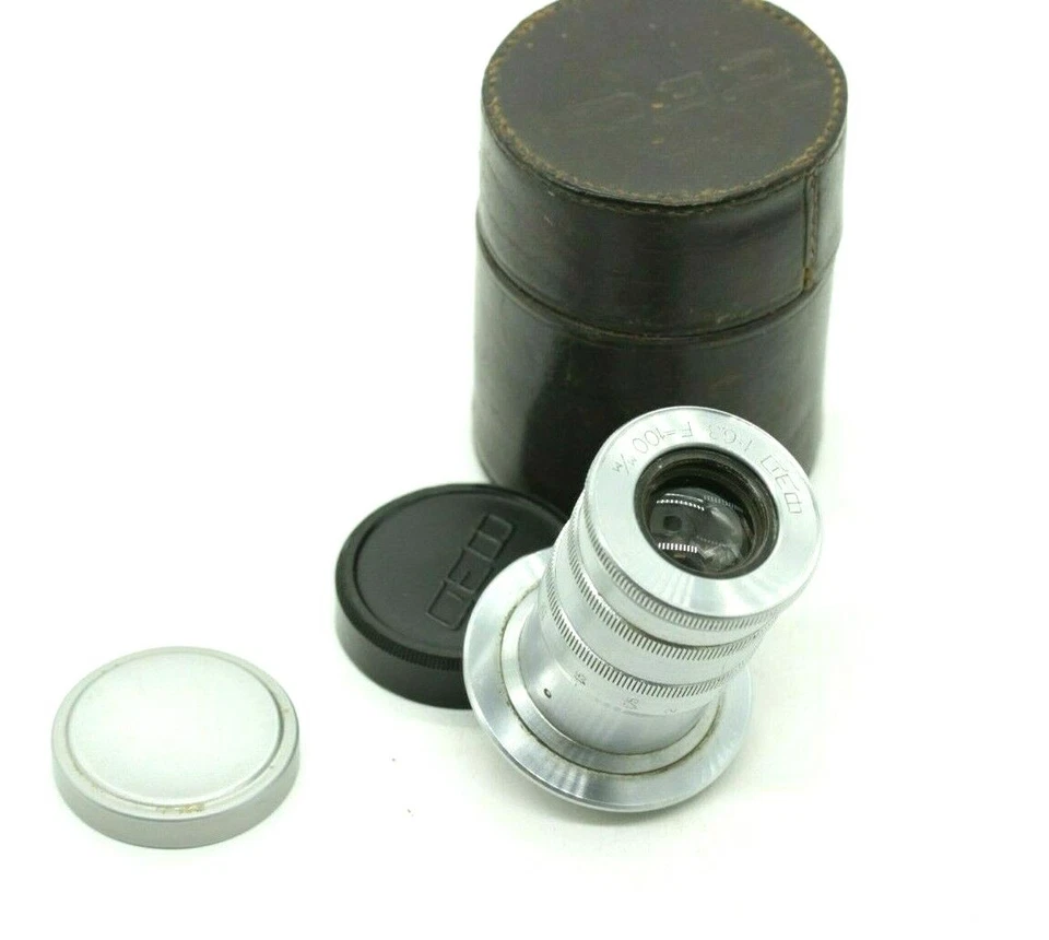 RARE FED 6.3/100 tele lens Rangefinder LENS M39 Fed Zorki Leica L39 telephoto - Image 2 of 4