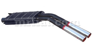 Maserati Mistral 3700 ANSA Rear Exhaust Muffler New | eBay