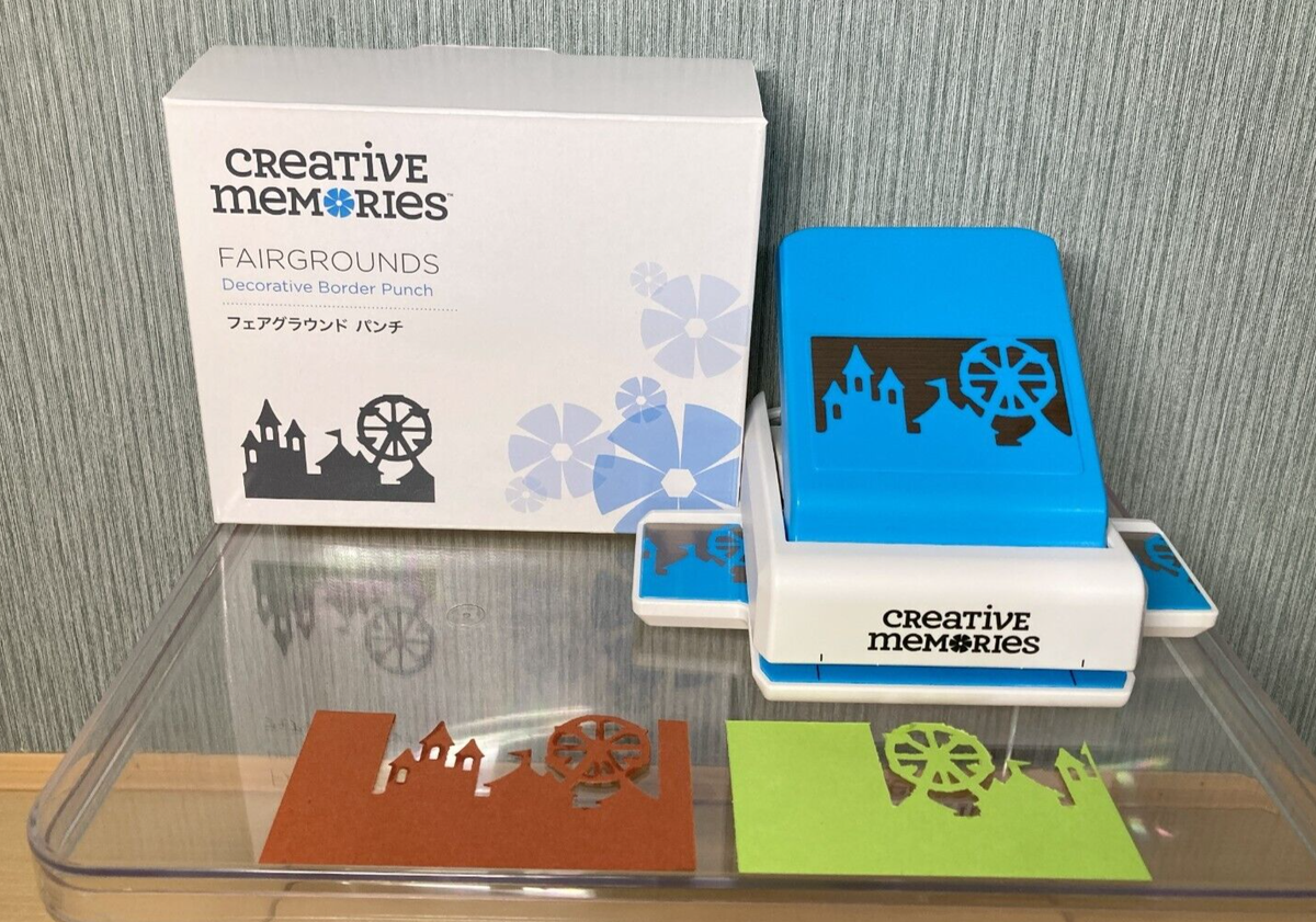 Creative Memories クラフトパンチ 5個セット ミニクラフトパンチセット 抹茶 小豆 [全2種] カール事務器 CN128