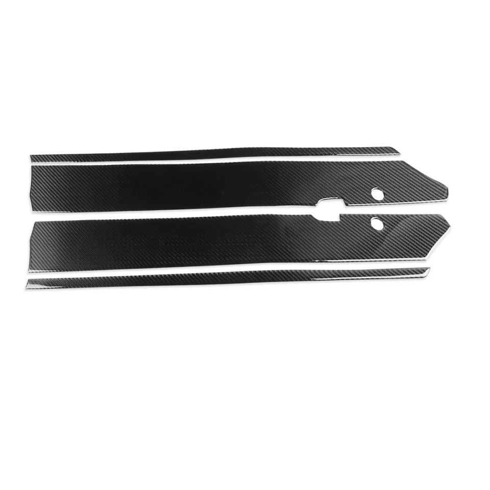 Tampa de painel de janela de porta traseira de fibra de carbono real para BMW 3 Series M3 E90 2005-2012 - Imagem 2 de 4