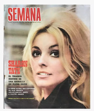 SHARON TATE Magazine Semana August 1969 Spanish