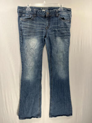 Refuge Jeans Womens 12R Blue Runway Everyday Boot Cut Denim Ladies 90s Y2K