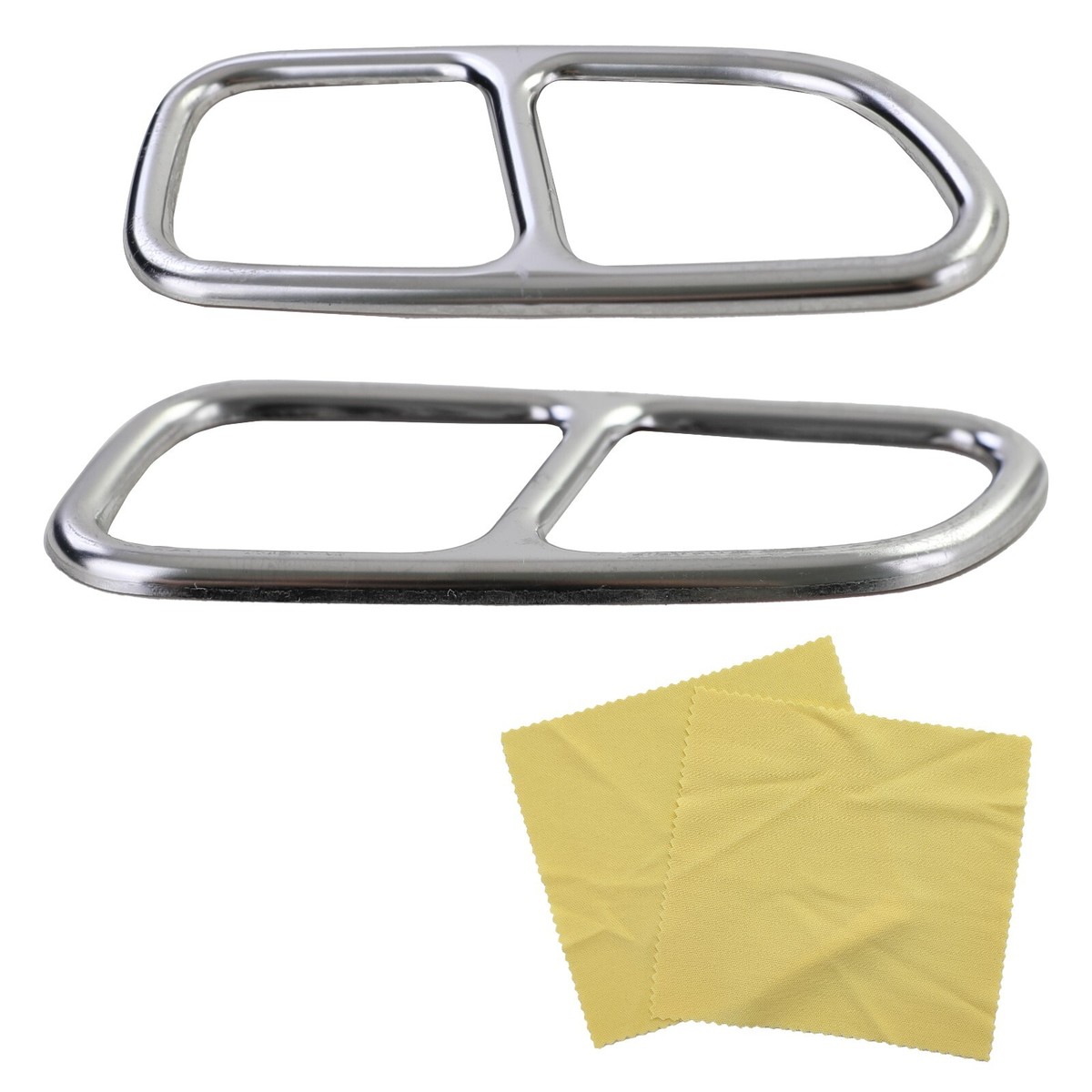 Copri Presa Aria Per Mercedes SLK R172 - Accessorio In ABS Cromato Argento - Foto 9