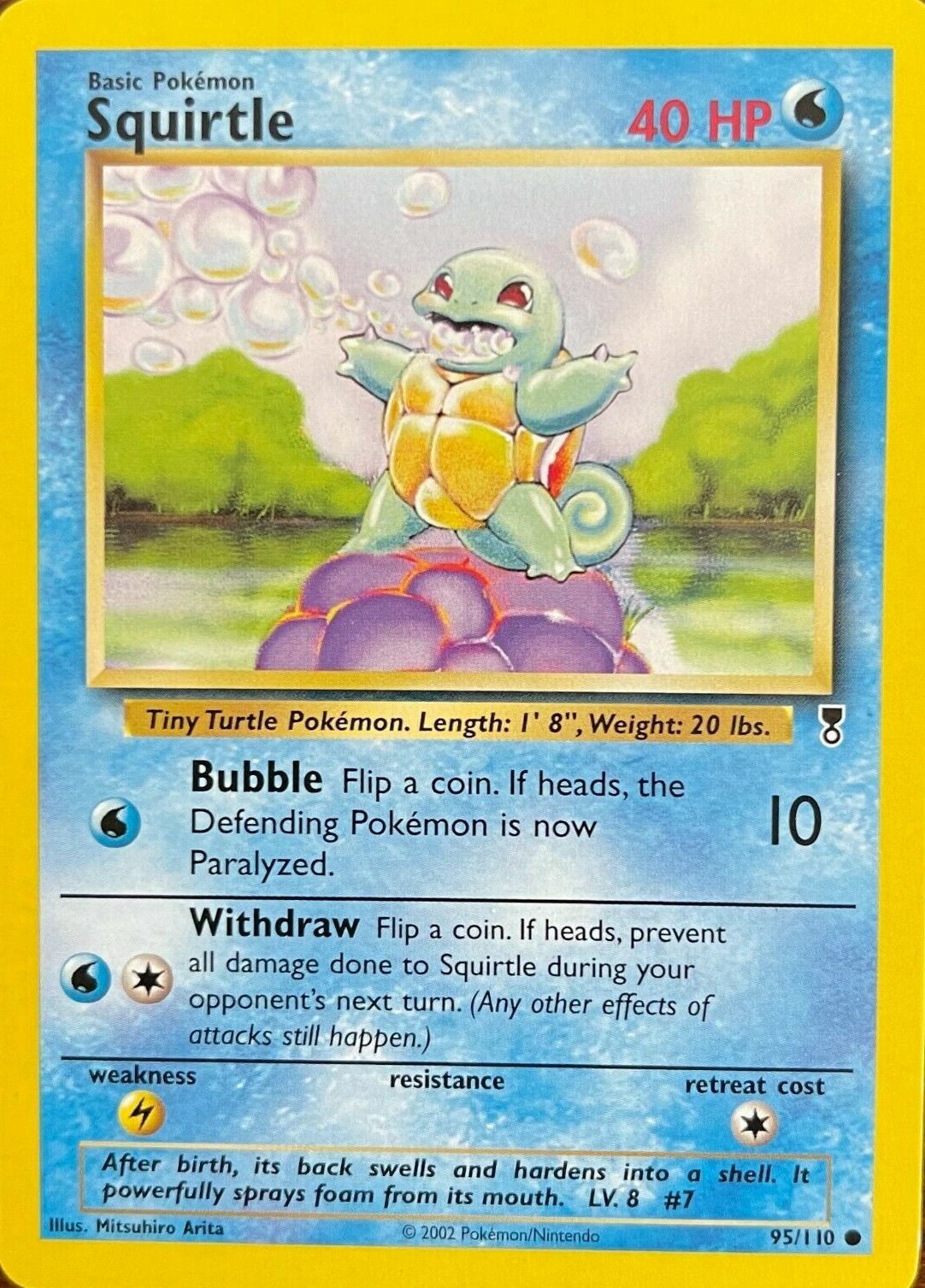 Squirtle 95/110 Legendary Collection Common MINT! Pokémon