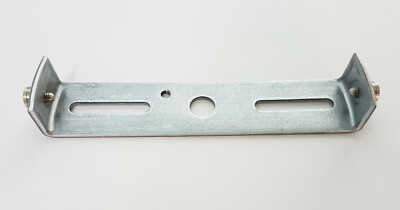 Leuchtenbefestigung Deckenrosette Halterung Bandstrebe ungeerdet 120 mm mit 2 Nickelschraube