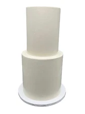 2 Tier Fake Cake 16 Inches Tall - Add Wedding Cake Toppers & Cake Decorations
