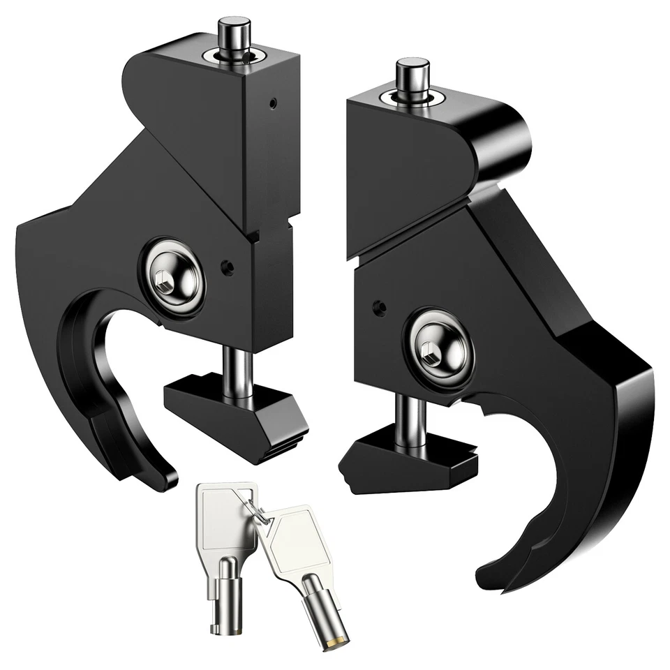 Locking Detachable Latch Kit For Harley Touring Breakout Luggage Rack 1984-2024 Foto 2 de 4