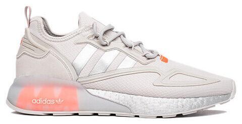Adidas NASA x ZX 2K J Dash Grey Silver Unisex Shoes Casual FY5695