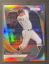 WILLY ADAMES - 2020 Prizm Baseball - COSMIC HAZE Prizm Parallel - #5 - Rays