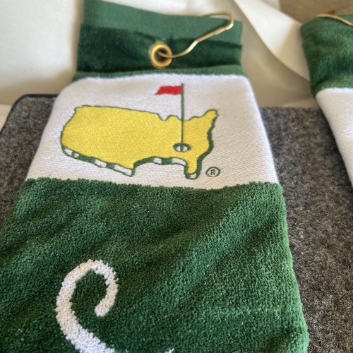 2013 Augusta Masters Set Of Hat, Trifold Towels And Grouping Sheet - Picture 15 of 17