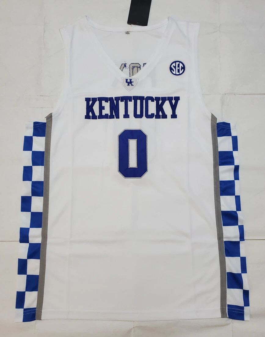 Kentucky #0 De’Aaron Fox Jersey