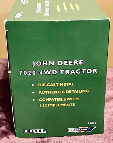 JOHN DEERE 7020 TRACTOR 1/32 scale NEW in BOX BRITAINS - *** - Picture 4 of 5