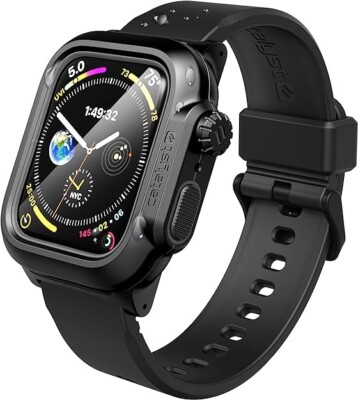 Catalyst   Protective Waterproof Case 44mm - Stealth Black CAT44WAT4BLK