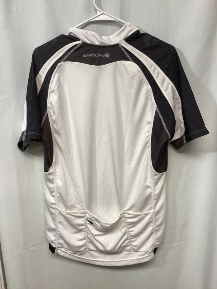 Endura White Men’s Large 1/4 Zip Polyester Cycling Jersey T10 - Image 4 of 4