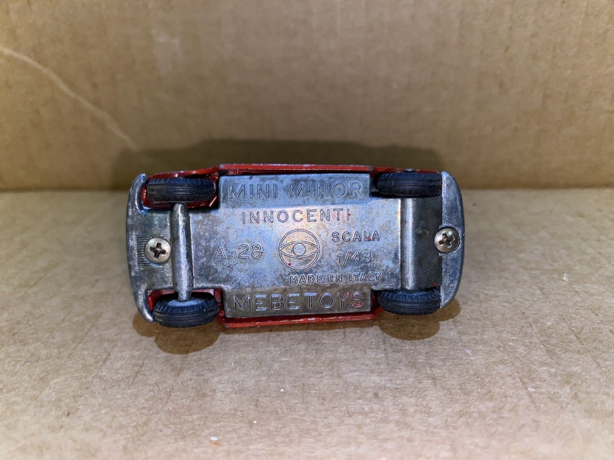 Mebetoys Mini Minor Innocenti A-28 Scale 1:43 | eBay