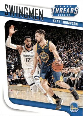 Klay Thompson - 2018-19 Panini Threads - Swingmen #6