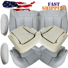Fits 1999-2002 Chevy Tahoe Front Side Seat Cover & Foam Cushion & Armrest Cover