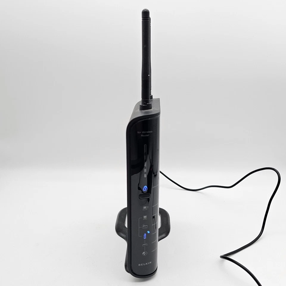 Genuine Belkin Wi-Fi Router F5D8235-4 V2 4-port Gigabit N+ Wireless, NO ADAPTER - Image 2 of 4