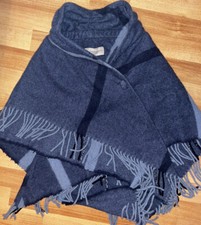 Ermanno Scervino Junior Girls Designer WOOL Shawl/poncho SZ 12 MUST SEE