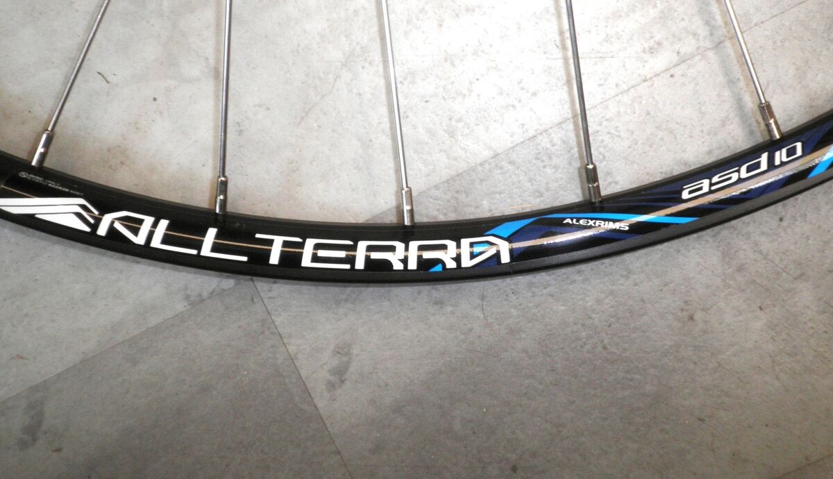 FRONT ALL TERRA ASD10 622X20 ALUMINUM DISC SPECIFIC BIKE RIM FRONT ALL TERRA ASD10 622X20 ALUMINUM DISC SPECIFIC BIKE RIM