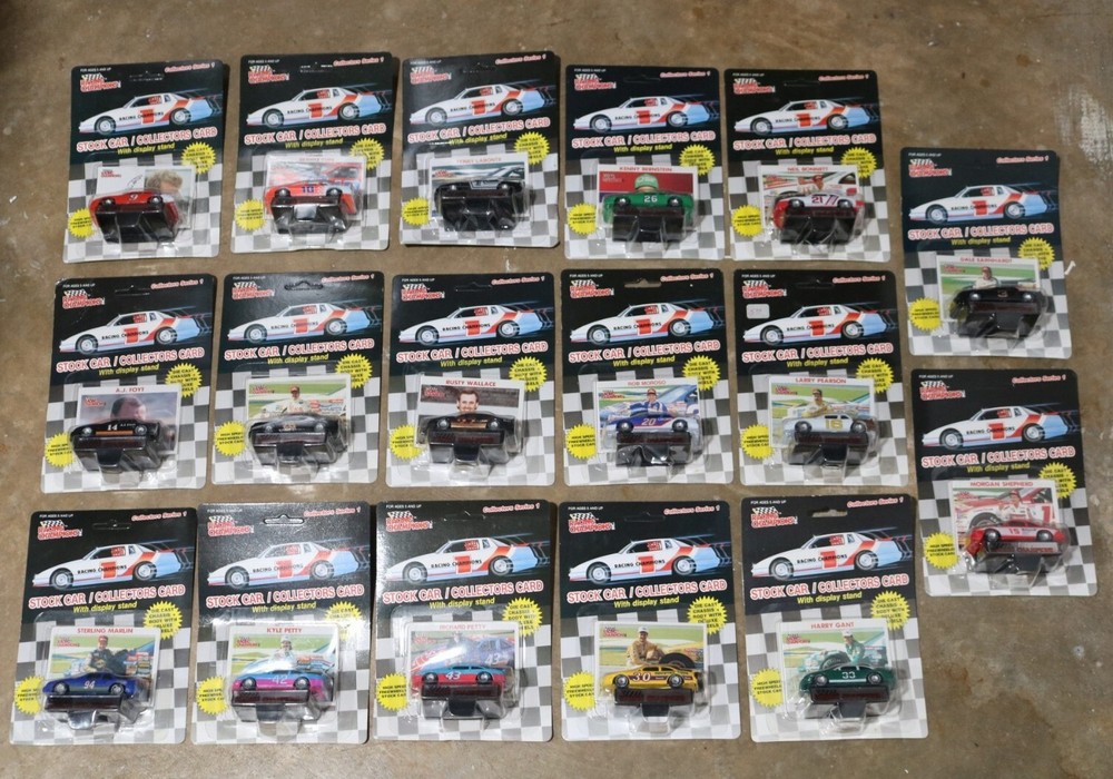1989 Racing Champions 17-Car Collector Set Series 1 with Plastic Tires