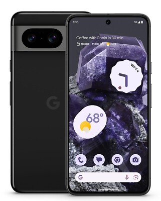Brand new Google Pixel 8a - 128GB - Black Obsidian