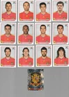 PANINI FOOT 2010 WORLD CUP SOUTH AFRICA . INIESTA PUYOL PIQUE BUSHES. SPAIN