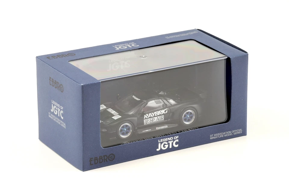 1:43 Ebbro Honda Nsx Raybrig Nsx Jgtc 1997 Test Auto Nero - Immagine 3 di 3