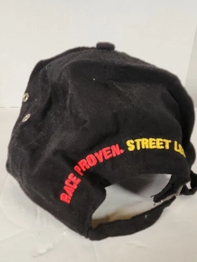 Hawk Performance Black Baseball Cap Hat Clipback-Race Proven Street Legal - Image 3 of 4