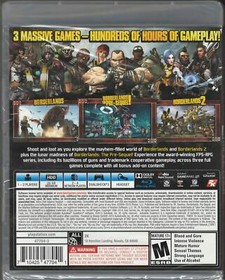 Borderlands Triple Pack PS3 (Brand New Factory Sealed US Version) PlayStation 3,