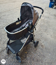 Evenflo Single Travel System Stroller Gray/Black Canopy Cup Holder Basket