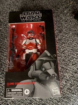 Star Wars Black Series Clone Commander Fox 6  Figure New Sealed E6124