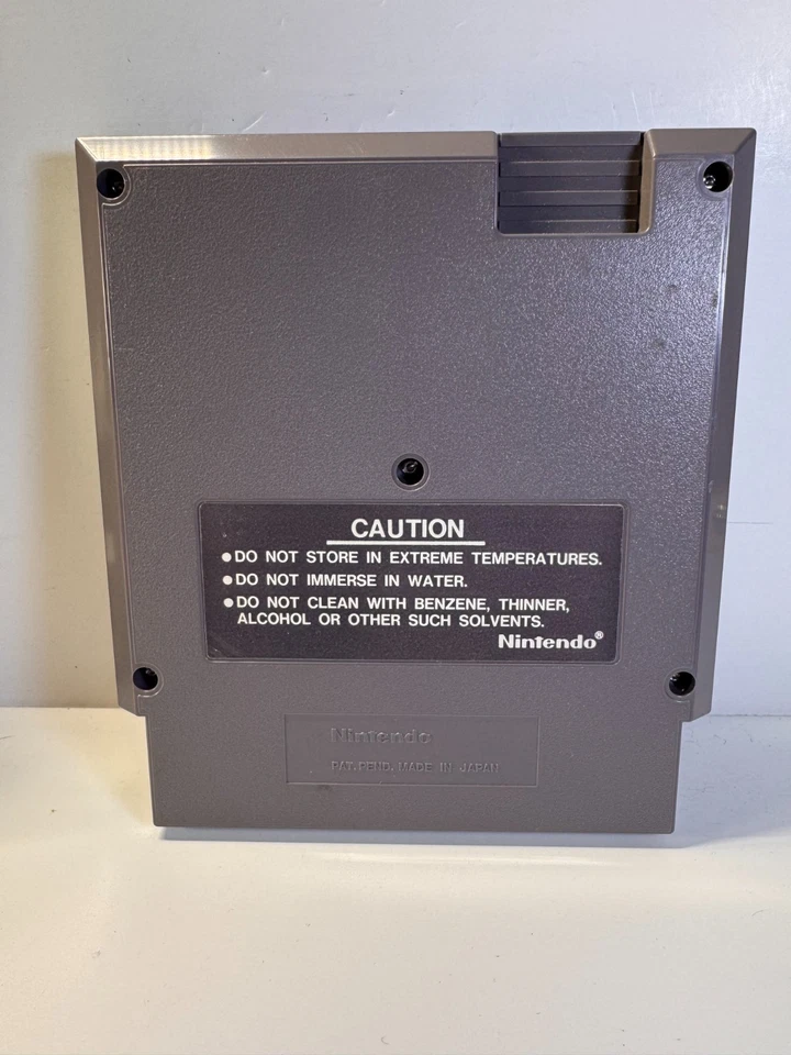 Gumshoe (Nintendo NES, 1986) 5-SCREW PUNCHTAB Authentic Tested - Image 3 of 4