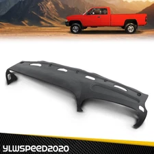 Fit For 98-02 Dodge Ram 1500 2500 3500 Dash Cover Dashboard Overlay Cap Gray