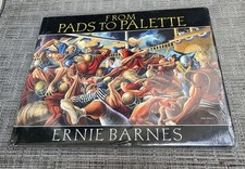 "From Pads to Palette" 1st Edition by Ernie Barnes NEW in Shrink Wrap (READ)